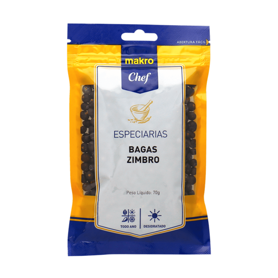 Imagem de Bagas de Zimbro MAKRO CHEF 70g