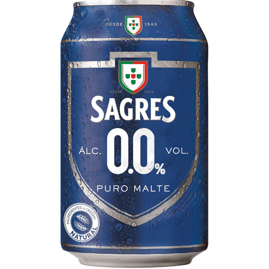 Imagem de Cerveja Lata SAGRES 33cl