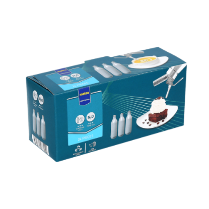 Mostrar detalhes para Recarga Sifão Natas MAKRO PROFESSIONAL 24un Imagem de Recarga Sifão Natas MAKRO PROFESSIONAL 24un
