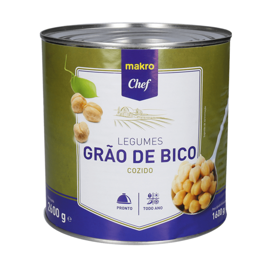 Picture of Grão de Bico Lata MAKRO CHEF 2,6kg
