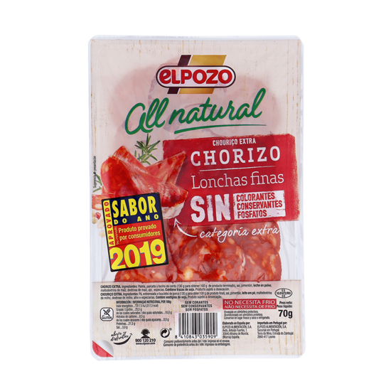 Imagem de Chouriço Extra ELPOZO 70g