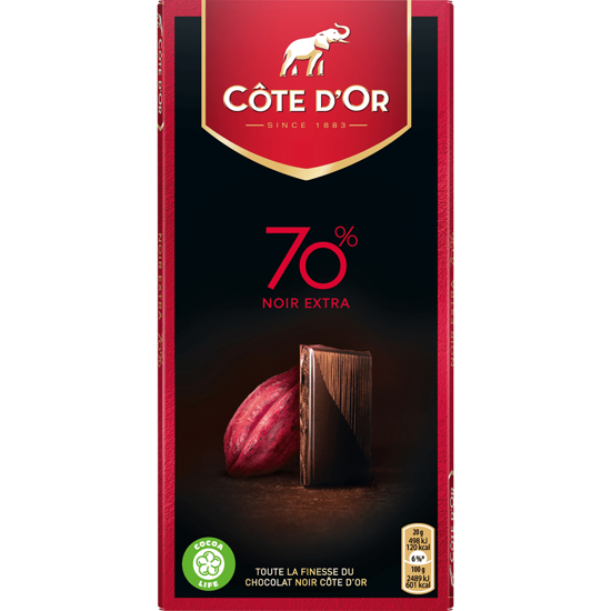 Imagem de Chocolate Negro 70% COTE D'OR 100g