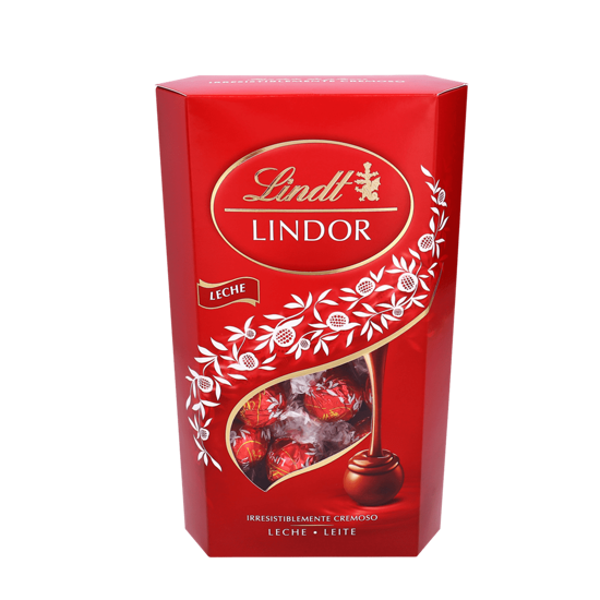 Imagem de Bombons de Chocolate de Leite Cornet LINDOR 600g