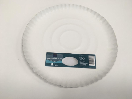 Imagem de Prato em Cartão Nr.6 MAKRO PROFESSIONAL 50un