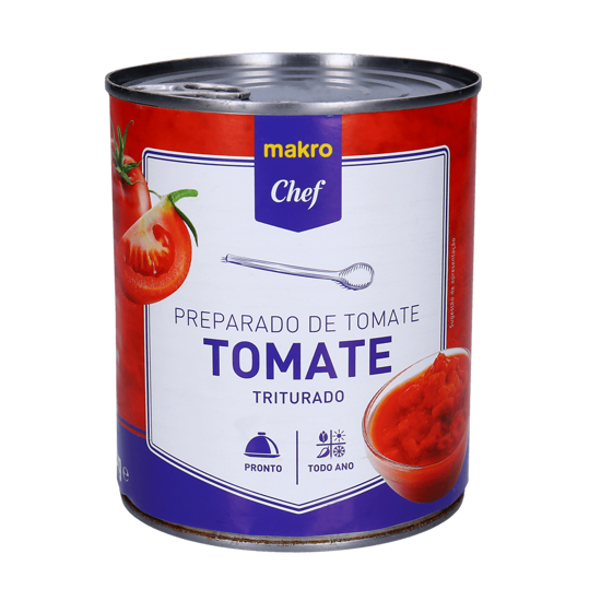 Imagem de Tomate Triturado Lata MAKRO CHEF 780g