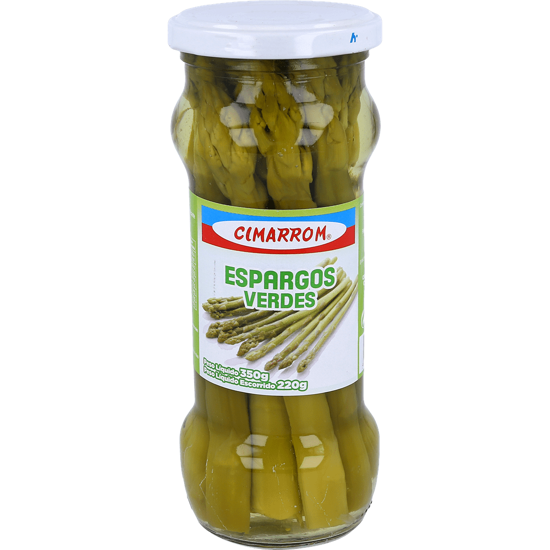 Imagem de Espargos Verdes Frasco CIMARROM 350g