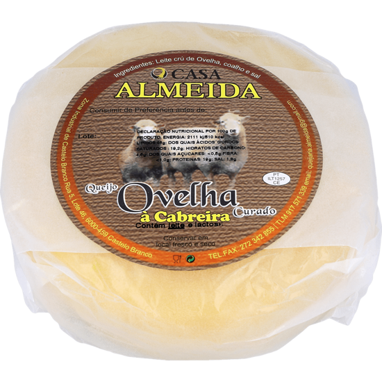 Imagem de Queijo de Ovelha Cabreira Queijaria Almeida 720g (kg)