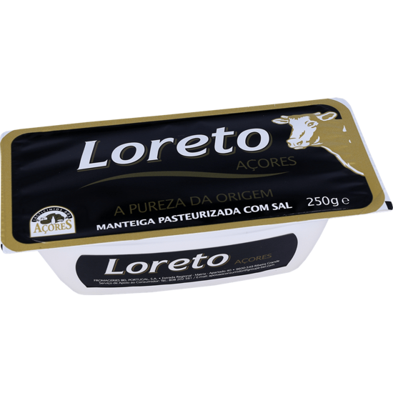 Imagem de Manteiga Com Sal Cuvete LORETO 250g