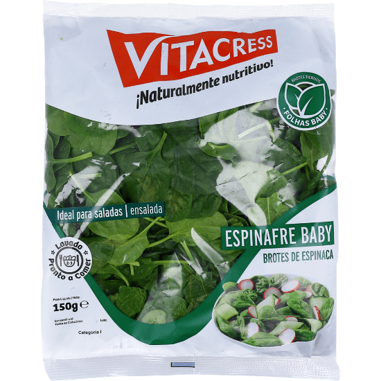 Imagem de Espinafres Embalagem 150g