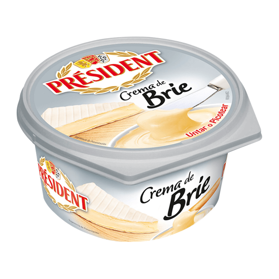 Imagem de Queijo Creme Brie PRÉSIDENT 125g