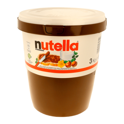 Mostrar detalhes para Creme Barrar NUTELLA 3kg Imagem de Creme Barrar NUTELLA 3kg