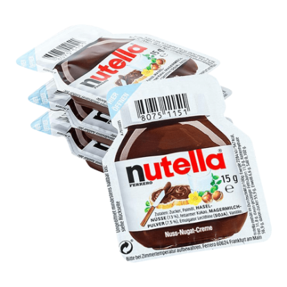Mostrar detalhes para Creme Barrar NUTELLA 60x15g Imagem de Creme Barrar NUTELLA 60x15g