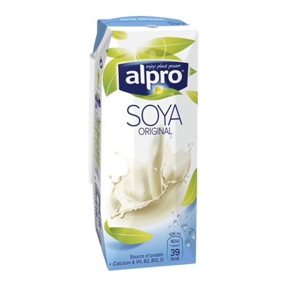 Mostrar detalhes para Bebida Vegetal Soja Cálcio ALPRO 250ml Imagem de Bebida Vegetal Soja Cálcio ALPRO 250ml