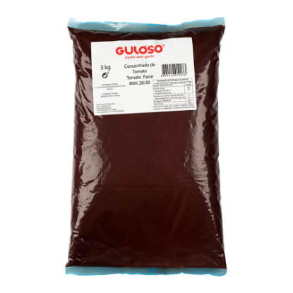 Mostrar detalhes para Concentrado Tomate GULOSO 3kg Imagem de Concentrado Tomate GULOSO 3kg