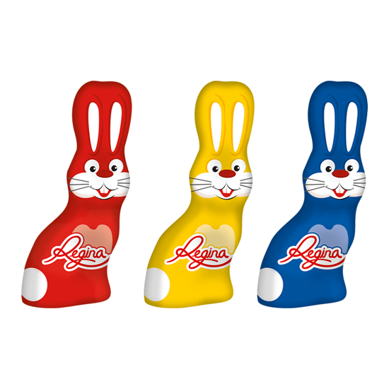 Imagem de  Coelhos de Chocolate de Leite REGINA emb.36g