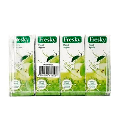 Mostrar detalhes para Refrigerante Sem Gás de Maçã FRESKY 4x20cl Imagem de Refrigerante Sem Gás de Maçã FRESKY 4x20cl
