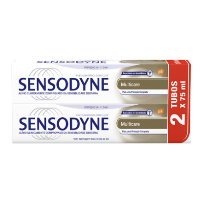 Imagem de Pasta de Dentes Multiccare SENSODYNE 2x75ml