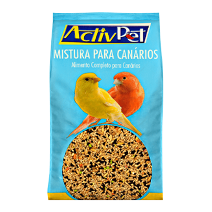 Mostrar detalhes para Comida Mistura Para Canários ACTIVPET 1kg Imagem de Comida Mistura Para Canários ACTIVPET 1kg