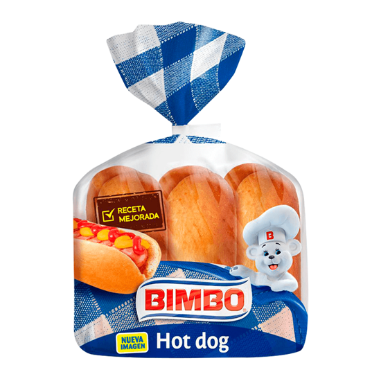 Imagem de Pao Maxi Hot Dog BIMBO 320g