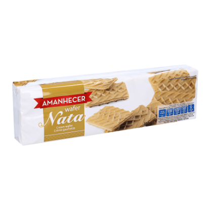 Mostrar detalhes para Waffer Nata AMANHECER 150g Imagem de Waffer Nata AMANHECER 150g