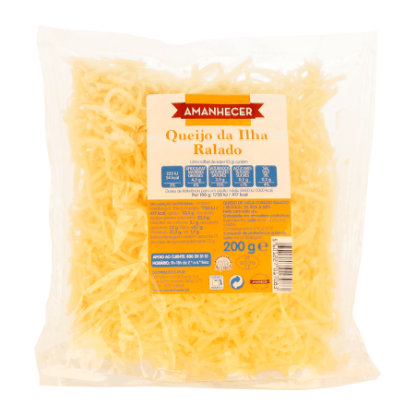 Mostrar detalhes para Queijo Ilha Ralado AMANHECER 200g Imagem de Queijo Ilha Ralado AMANHECER 200g