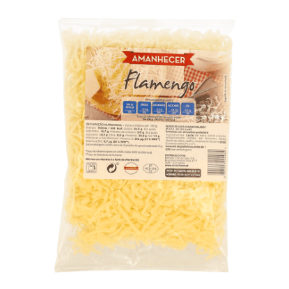 Mostrar detalhes para Queijo Flamengo Ralado AMANHECER 200g Imagem de Queijo Flamengo Ralado AMANHECER 200g