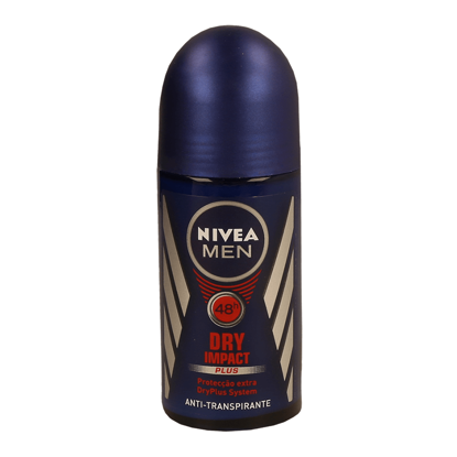 Mostrar detalhes para Desodorizante Roll On Men Dry NIVEA 50ml Imagem de Desodorizante Roll On Men Dry NIVEA 50ml