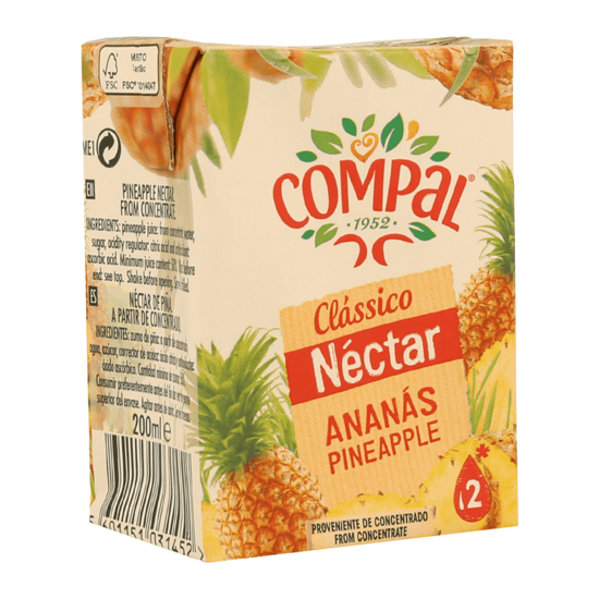 Imagem de Néctar Clássico Ananás COMPAL 20cl
