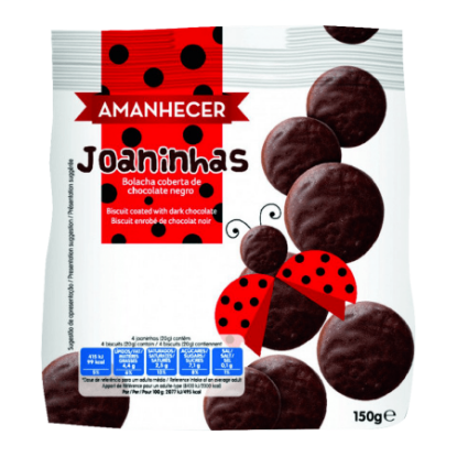 Mostrar detalhes para Bolachas Joaninhas AMANHECER 150g Imagem de Bolachas Joaninhas AMANHECER 150g