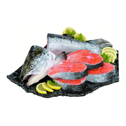 Mostrar detalhes para Salmão 5/6kg Fresco (kg) Imagem de Salmão 5/6kg Fresco (kg)