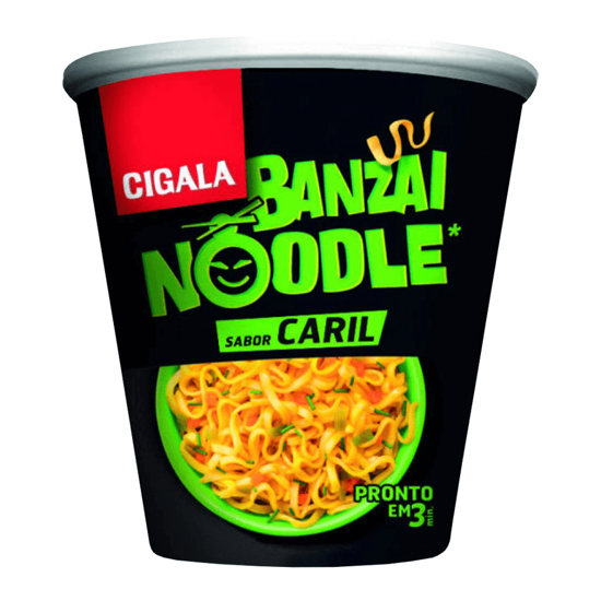 Imagem de Noodles Banzai Caril CIGALA 67g