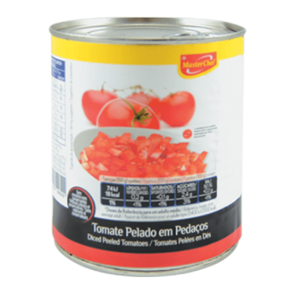 Mostrar detalhes para Tomate Pedaços MASTERCHEF 780g Imagem de Tomate Pedaços MASTERCHEF 780g