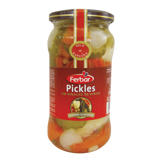 Imagem de Pickles em Vinagre FERBAR 345g