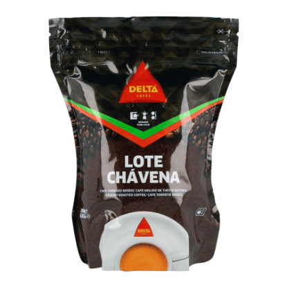 Mostrar detalhes para Café Moído Lote Chávena DELTA 250g Imagem de Café Moído Lote Chávena DELTA 250g