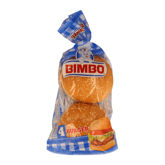 Imagem de Pão Hamburger BIMBO 4x55g