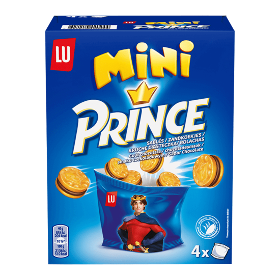 Imagem de Bolachas Recheada Mini Prince TRIUNFO 160g