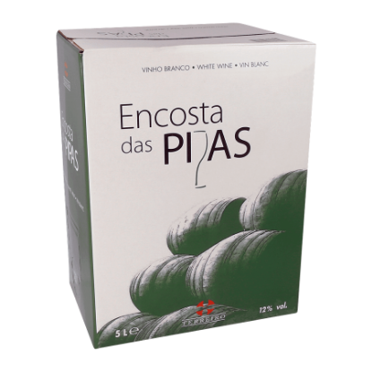 Mostrar detalhes para Vinho Branco Box ENCOSTA DAS PIPAS 5L Imagem de Vinho Branco Box ENCOSTA DAS PIPAS 5L