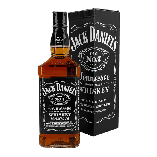 Imagem de Whisky Bourbon Old Nº7 JACK DANIEL'S 70cl