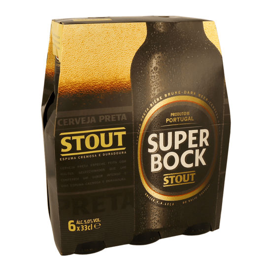Imagem de Cerveja Com Álcool Stout SUPER BOCK 6x33cl