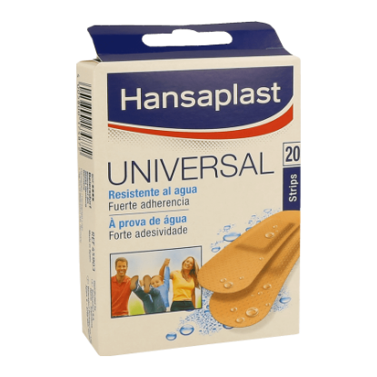 Mostrar detalhes para Pensos Clássicos HANSAPLAST 20un Imagem de Pensos Clássicos HANSAPLAST 20un