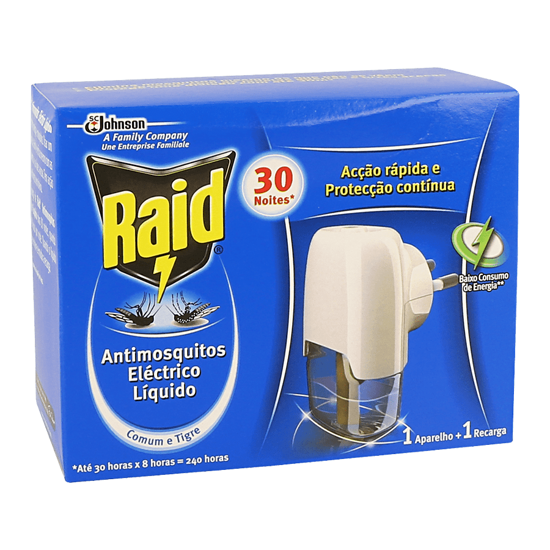 Imagem de Insecticida Electrónico Apartamento 30 Noites RAID 21ml