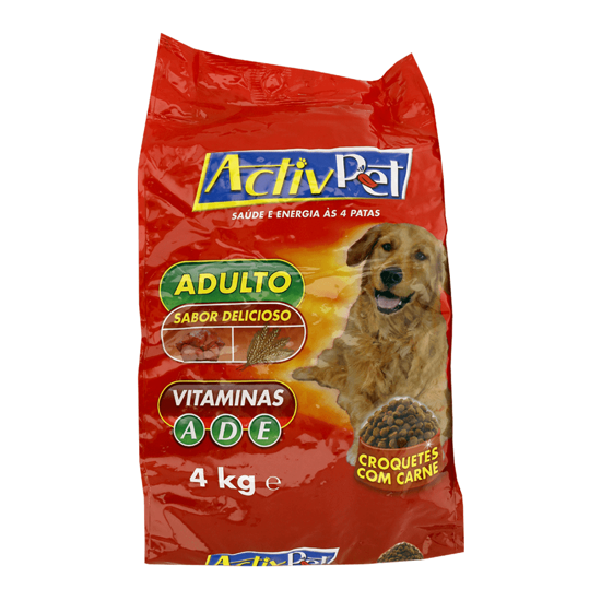 Imagem de Comida Seca Cão Croquetes ACTIVPET 4kg