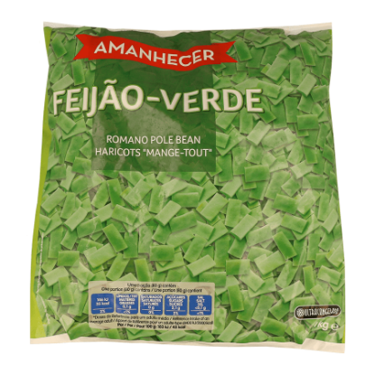 Mostrar detalhes para Feijão Verde Cortado Congelado Congelado AMANHECER 1kg Imagem de Feijão Verde Cortado Congelado Congelado AMANHECER 1kg