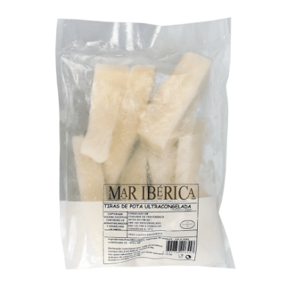 Mostrar detalhes para Tiras de Pota MAR IBÉRICA 700g Congeladas Imagem de Tiras de Pota MAR IBÉRICA 700g Congeladas