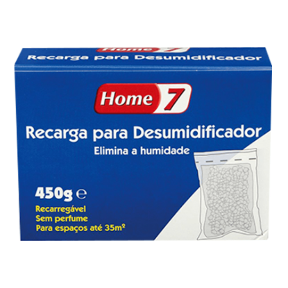 Mostrar detalhes para Recarga Desumidificador HOME 7 450g Imagem de Recarga Desumidificador HOME 7 450g