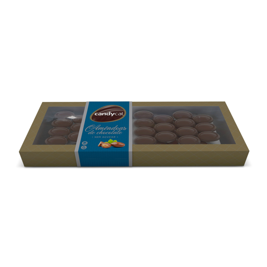 Imagem de Amêndoa Sem Açúcar CANDYCAT 150g