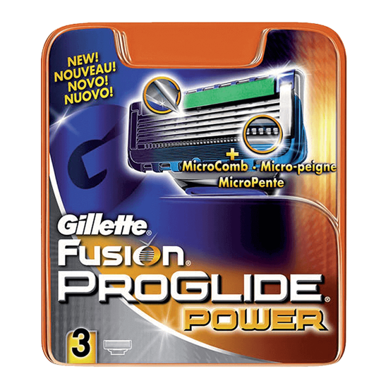 Imagem de Recarga de Lâmina Proglide Power Gillette 3 uni.