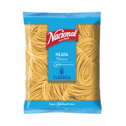 Mostrar detalhes para Massa Meada Normal NACIONAL 500g Imagem de Massa Meada Normal NACIONAL 500g