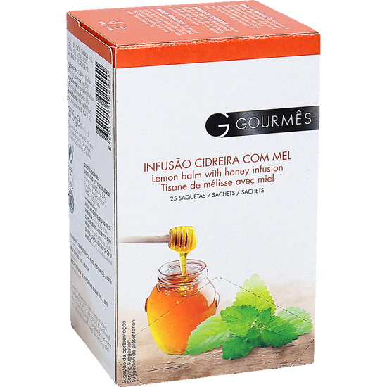 Imagem de Infusão de Cidreira e Mel Saquetas GOURMÊS 25un