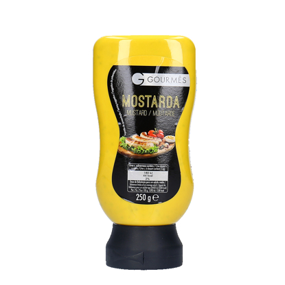 Mostrar detalhes para Mostarda Top Down GOURMÊS 250ml Imagem de Mostarda Top Down GOURMÊS 250ml